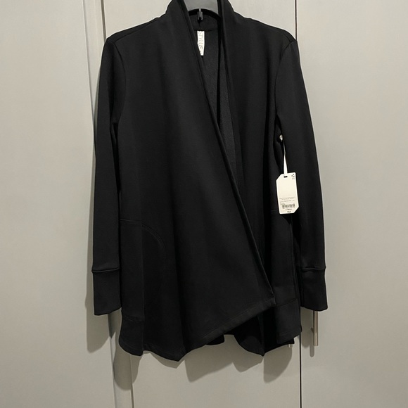 Wrap open jacket, super soft and cozy. Perfect to wear to and from yoga - Picture 1 of 9